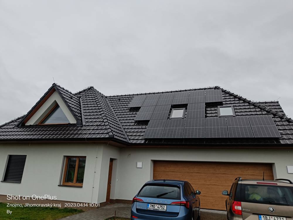 FVE pro rodinný dům